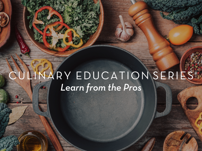 Culinary Education Series Web Listing